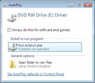 2. Installation On Windows Vista You must install the following driver first before you plug the adapter. Please follow the steps below to proceed.