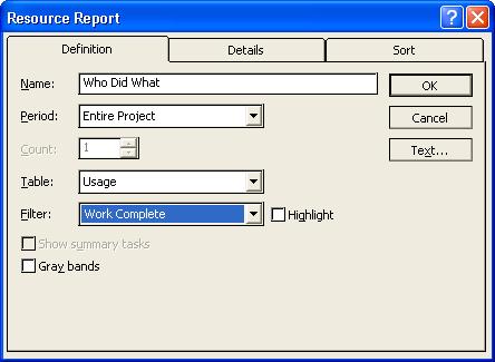 Project - Lvl 2 Lesson 7 - Evaluating and Distributing Data Creating a custom report You can also create a custom report by editing an existing report.