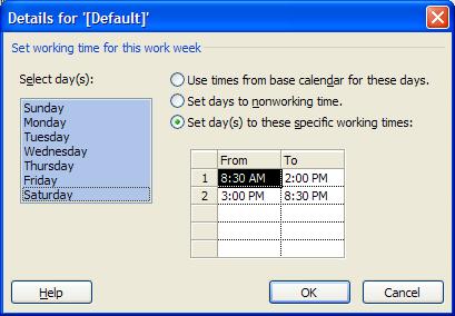 Lesson 2 - Working with Calendars Project - Lvl 2 Modifying default working time for an individual resource Switch to the Gantt Chart view.