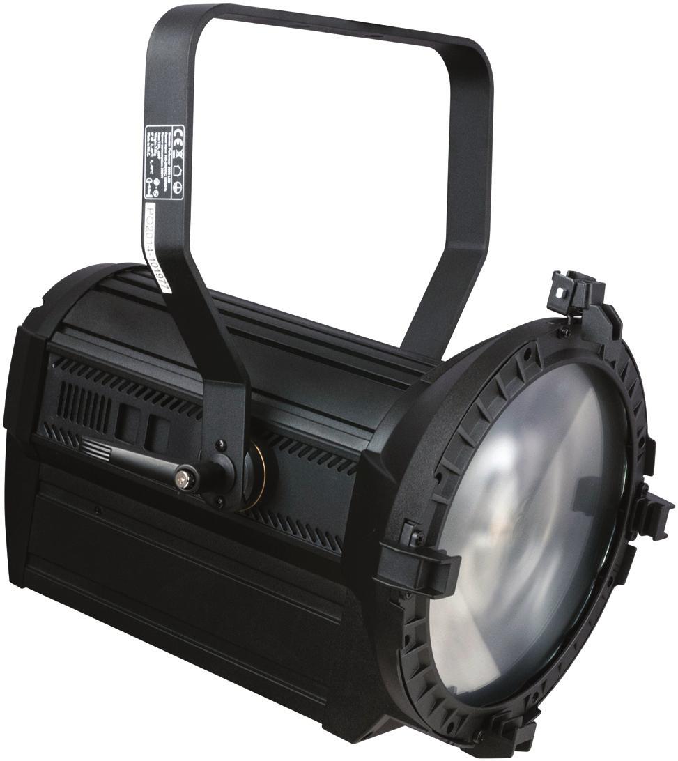 Performer 3000 LED Fresnel, 3200 K Code TF-SH33043 The Showtec Performer 3000 LED Fresnel is like the complete performer series a true workhorse.