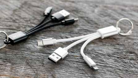 15 ED831 This metal-encased braided charging cable with Lightning and Micro USB tips bring you top notch durability