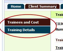 8.8.2 Create Client Summary for COJG Employer Prerequisite Only one client summary can be created per service plan.