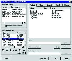 Figure 4: The Table Replicator GUI allows any table to be quickly and easily copied from any data source to any data source including virtual tables.