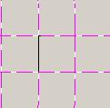These buttons to draw the ruled line disappear when [Line] button (<c>) is tapped again. <c> <b> (3) Select the kind of ruled line (<d>).