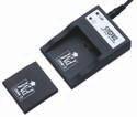 8403 XDL Charging Unit, for one rechargeable battery for the C-MAC POCKET MONITOR, with power supply and mains adaptor for EU, UK, USA and AUS, power supply 100-240 VAC, 50/60 Hz, suitable for wipe