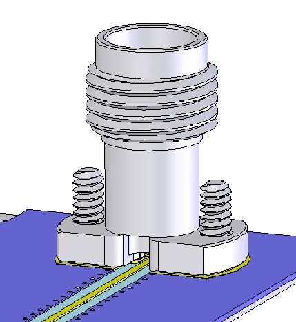 connector on the position