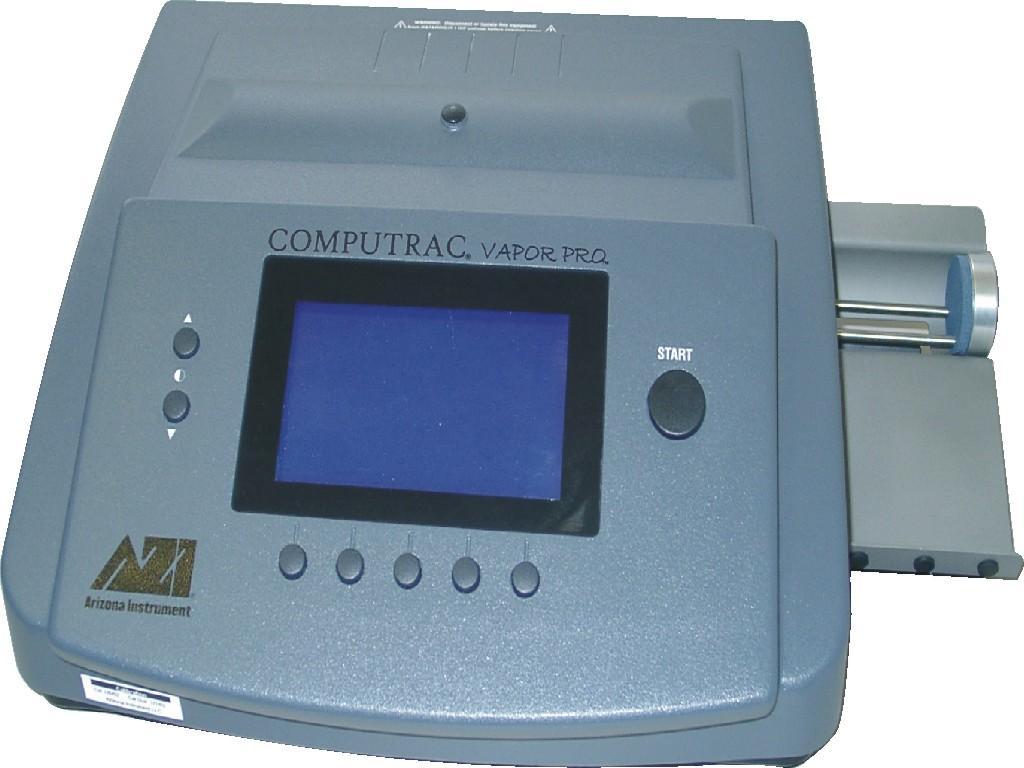 VAPOR PRO COMMUNICATIONS Operation Manual PROPRIETARY RIGHTS NOTICE This manual contains valuable information and material developed by Arizona Instrument LLC for use with the Computrac VAPOR PRO,