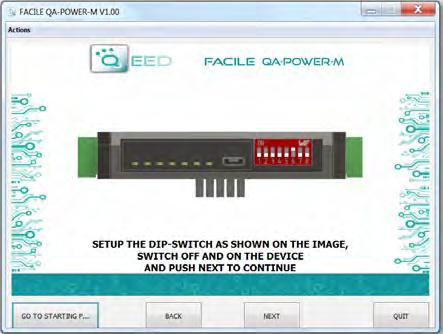 SETTING THE DEVICE VIA SOFTWARE FACILE The programming of the module may be performed in two different ways: via the interface program free FACILE through the microusb port on the module or via RS485