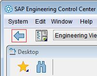 4.2.2 Open ECTR With this function, the SAP Engineering Control Center is activated and put to the foreground. Once this is done, EPLAN isn t blocked for all actions and inputs.