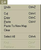 can be pasted onto another, a new map layer can be created from a subscene of an existing map layer or a mosaic of several map layers together.
