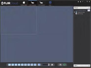 8 Using FLIR Cloud Client for PC or Mac 2. Click and drag the tab outside of the client window to create a new window.