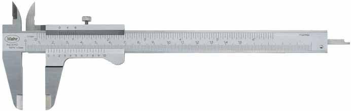 - 4 MarCal. Caliper 16 FN / 16 DN with scale reading DIN 862 147,00 Order no. 4100400 16 FN 184,00 Order no.