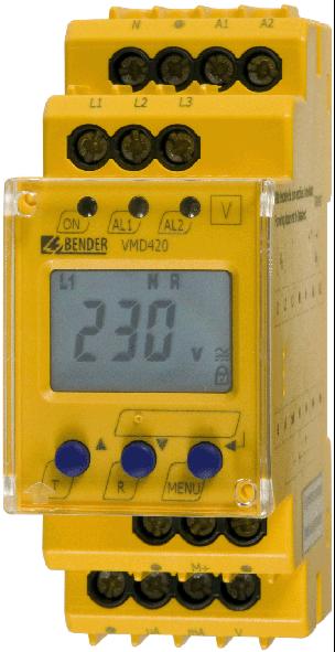 EN Manual VMD420-DM Voltage and frequency monitor for monitoring of 3(N)AC systems up to 0 500 V for