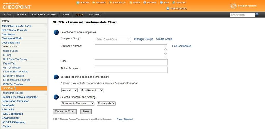 SECPlus Financial Fundamentals Chart SECPlus Financial Fundamentals Chart uses Create-A-Chart functionality to compare financial information across multiple
