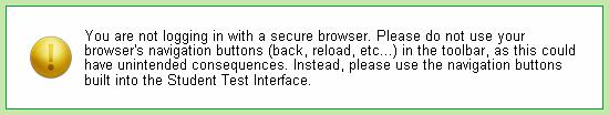 Appendix C: Mac OS X Keyboard Combinations The keyboard combinations enabled for the Mac OS X secure browser function as designed; however, the secure browser does not block the following keyboard