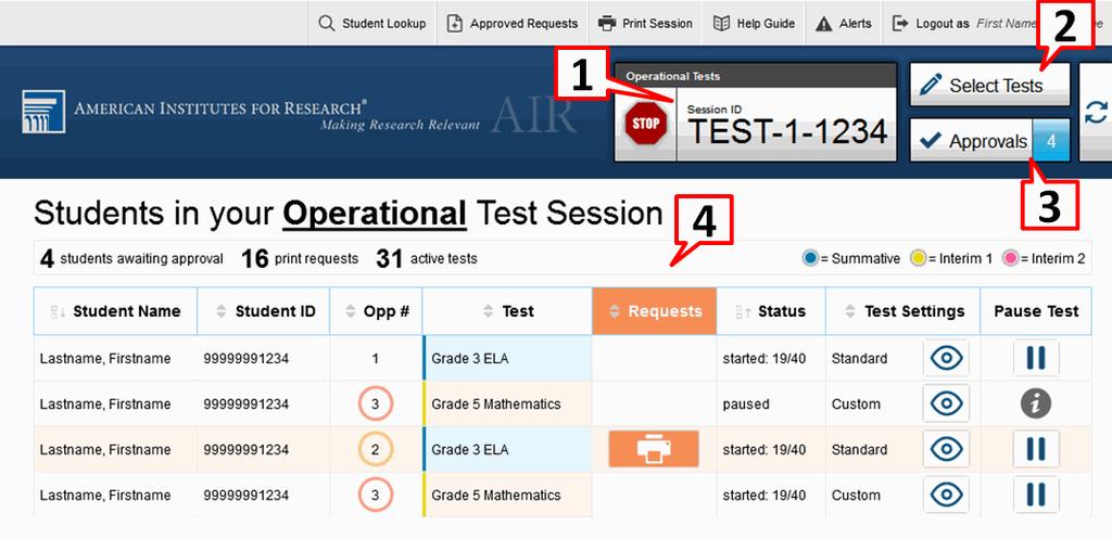Section IV. Overview of the Test Administration Sites This section describes the test administration sites for TAs.