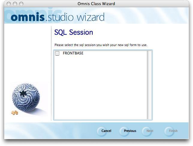 Figure 38. The SQL Session Panel. Figure 39. The Window Themes Panel. 7. Here is where we can have some fun.