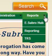 New Reporting Platform E-Subro Hub The E-Subro Hub option takes users to AF s new reporting platform.