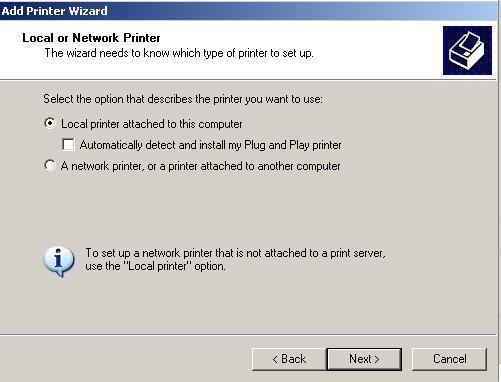 Setting Up Windows 2000 TCP/IP Printing Following is the