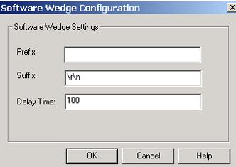 Step 2 - Software Wedge Configuration (Local and Remote Configuration only) The software wedge allows a 3M software application to send keyboard input to a circulation application that is running on