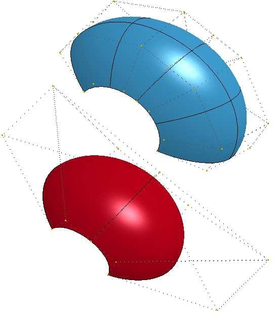 NURBS-based finite elements NURBS = Non Uniform Rational Basis Spline B-spline basis functions - recursive - positive everywhere - dependent on knot-vector and polynomial order - normally C (P-1)