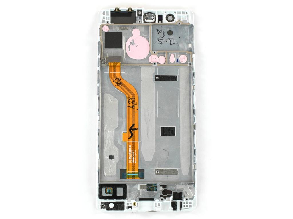 Huawei P9 Display Assembly with Frame Replacement Replace the display assembly including the frame in
