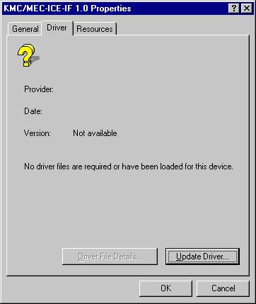 3) Click Start, Settings, then Control Panel. Then, click System. After the System Properties dialog box appears, click the Device Manager tab. Other devices will appear in the list.