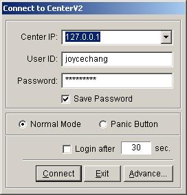 Chapter 9: Central Monitoring By Center V2 Connecting to Center V2 To configure the GV-system in order to access the Center V2 remotely through a network connection, follow these steps: 1.