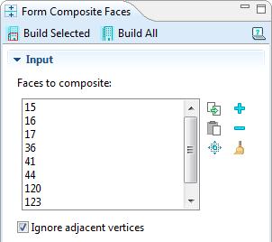 2 Remove the object wp1.r1 from the default selection so that only wp1.sq1 remains in the Input objects list in the Extrude settings window under General.