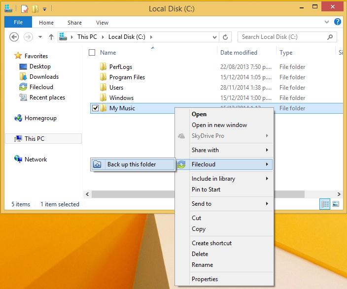 How to Create Backups on your Local Machine In addition to backing up folders in the web portal, you can also back up your folders