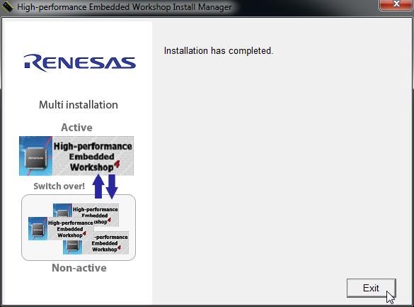 10 Click Finish. 11 Click Exit, and installation has completed.