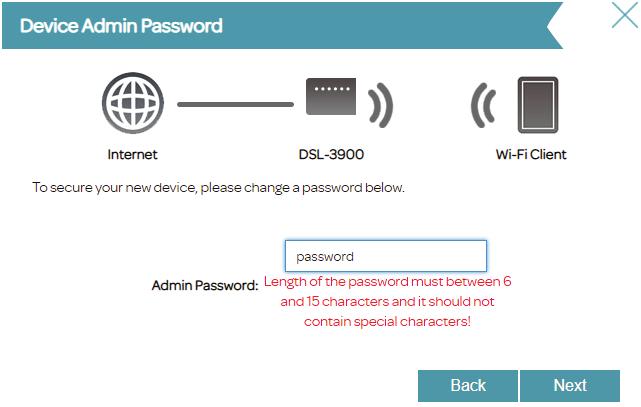 The passwords must be between 8 and 63 alphanumeric characters in length. Your wireless clients must use these SSIDs and passwords in order to connect to your wireless networks.