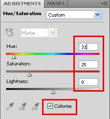 9. Click the NEW ADJUSTMENT LAYER icon,, at the bottom of the Layers panel and