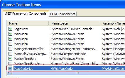 Installation 3 5. To use the control in your Windows form, just drag it from the Toolbox and drop it onto your form. 2.