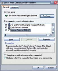 KORAK 1 - Scenarij 3 - žično umrežavanje računala sa MAX WLAN modemom (standardna žična LAN mreža).