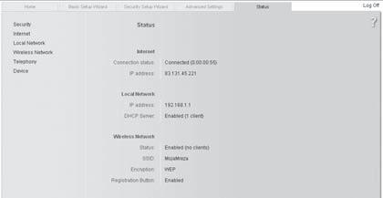 24 KORAK 3 - Konfiguriranje Gigaset SX763 WLAN dsl modema Provjera ispravnosti upisanih korisničkih podataka u modemu Ovaj dio vas upućuje kako provjeriti ispravnost upisanih korisničkih podataka u