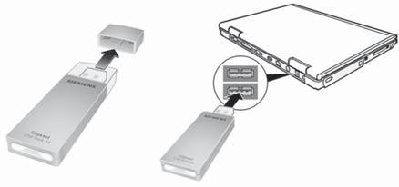 28 KORAK 3 - Konfiguriranje Gigaset SX763 WLAN dsl modema 7 Tijekom instalacije, program vas upućuje da umetnete Gigaset WLAN USB adapter u slobodni USB