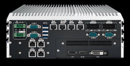 HPEC BOX COMPUTER EXAMPLE Sida 22 High performance 7th gen Xeon and Core i 7 CPUs, C236 chipset Nvidia GTX 1050 GPU 10 GbE plus multiple PoE/PoE+ ports USB 3.