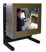 17 and 19 NEMA 4X - Fully Enclosed Monitors VT170ES & VT190ES Slim and Economical With its moderate weight and small footprint, the VT170ES and VT190ES are ideal for applications where both space and