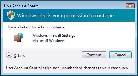 Installing the Driver & Software For Windows Vista users: 1 Click the Start button, Control Panel, Network and Internet,