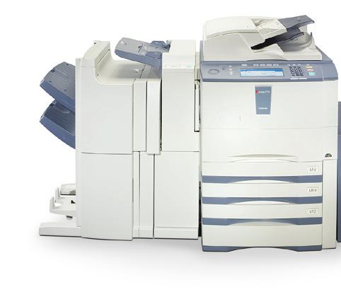 Tandem paper configuration 4,000-Sheet Large Capacity Feeder The top performers. Secure MFP.