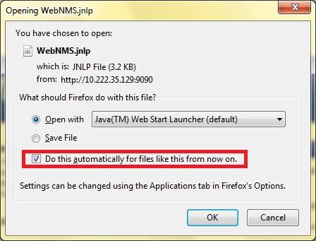 WM Release 4.2 and Later Issue 1 Client Setup Guide November 2014 g. Highlight javaws.exe. h. Press or click Open. Java Web Start will now open jnlp files.