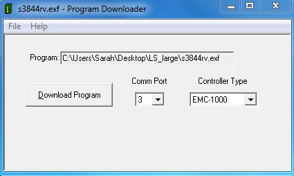 Figure 4 Emerald Program Downloader (LS Large Box) Figure 5 Emerald Program Downloader (No LS Large Box) Click Download Program. Your box software will now be updated.