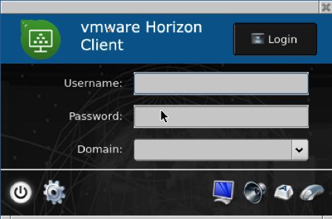 5848qv Zero Client for VMware 5948qv Zero Client for VMware VMware Horizon Client Enter your VMware Horizon Connection Server address in the Server Address Field.