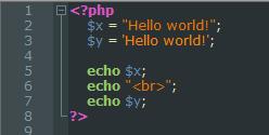 A string can be any text inside quotes. You can use single or double quotes. Example Output PHP Integer An integer is a whole number (without decimals).