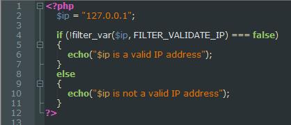 Tip: filter_var() and Problem With 0 In the previous example, if $int was set to 0, the function above will return "Integer is not valid".
