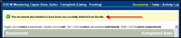 Files Page Delete Buttn The Delete buttn enables yu t delete a placehlder r dcument frm a file. NOTE: Yu cannt retrieve deleted dcuments. Use the fllwing steps t delete a dcument: 1.