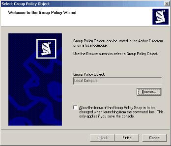 Configuring Telephony Gateway and Services 123 Figure 64 Select Group Policy