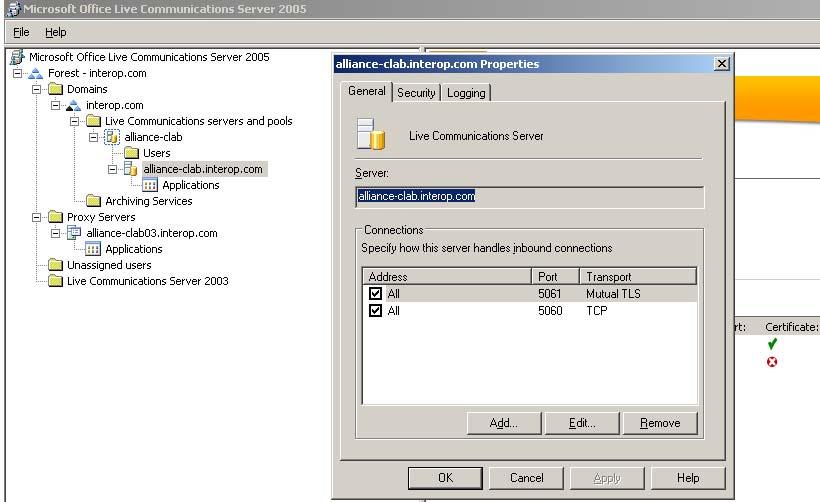 Configuring Transport Layer Security (TLS) 205 Figure 117 Configure default certificate 7 Add SPS FQDN to