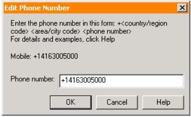 General Recommendations 73 The recommended format of numbers stored in Microsoft applications is the E.164 International format.